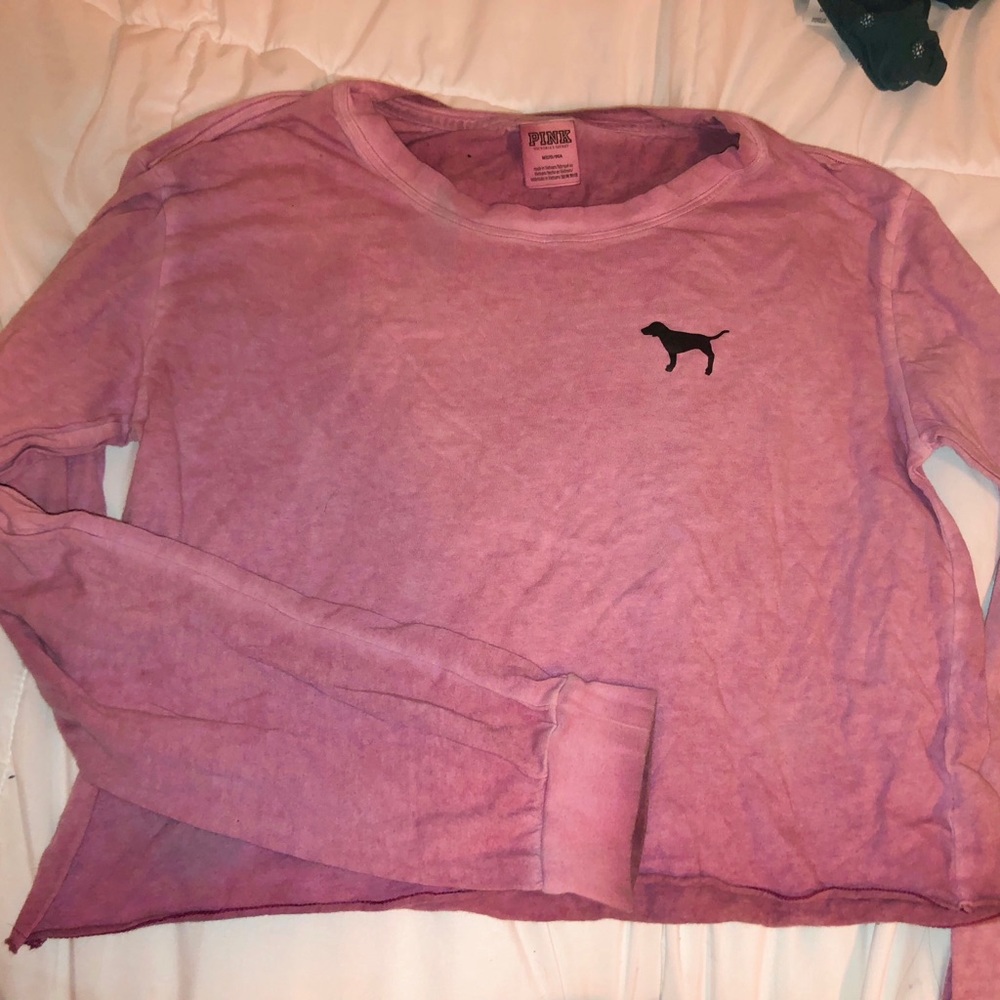 pink crop top!